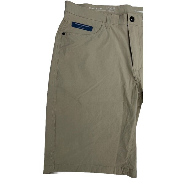 Desert Dunes Men's‎ Shorts Nylon Stretch UPF 35+ /Water Resistant,crockery Sz 32 - Picture 3 of 15